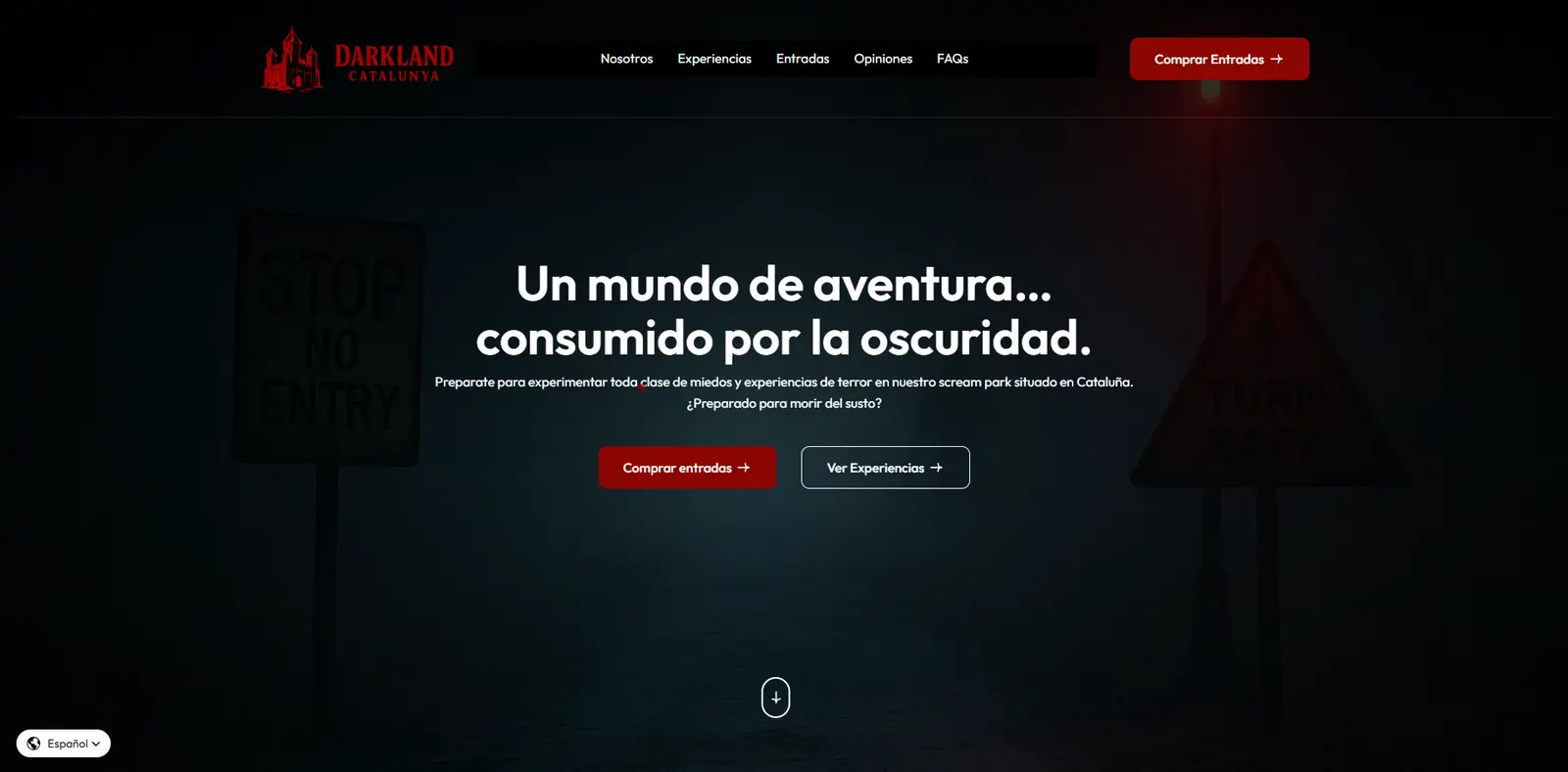 Web corporativa de Darkland